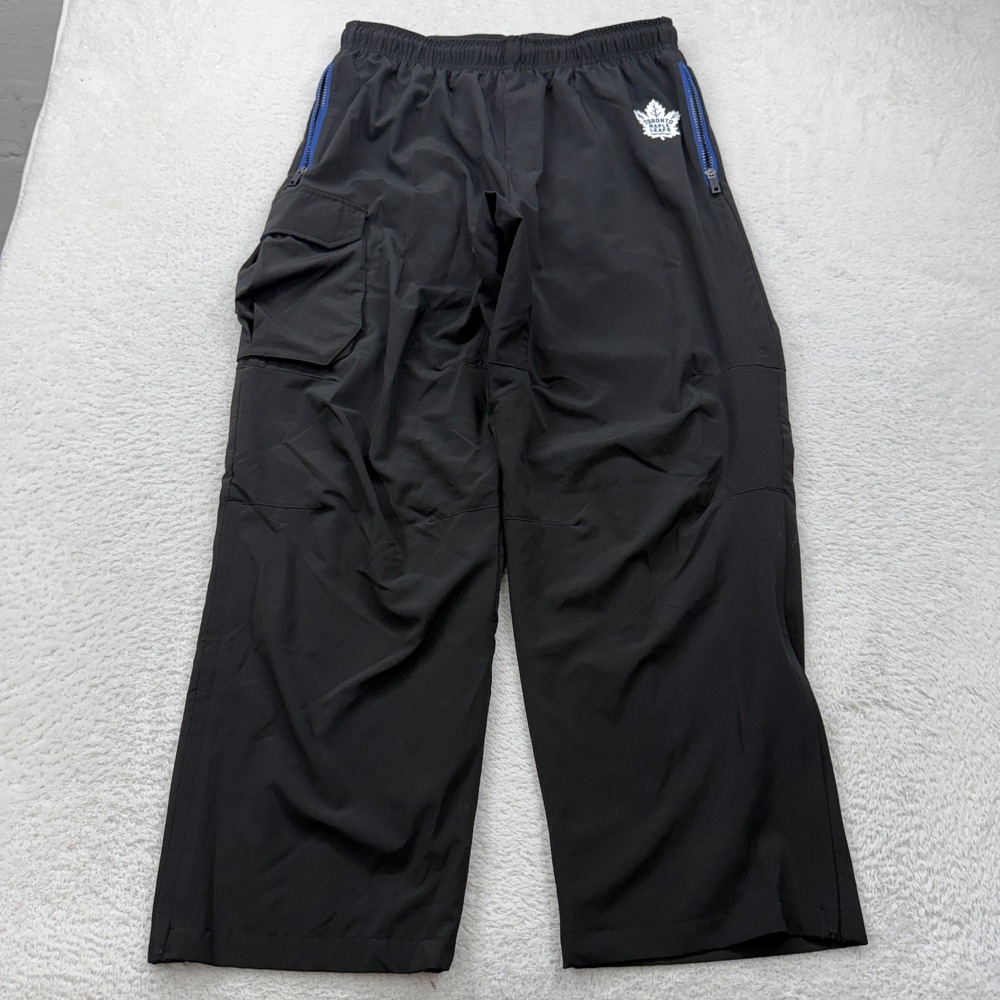 Fanatics Toronto Maple Leafs NHL Authentic Pro Training Pants Men XL Black Cargo